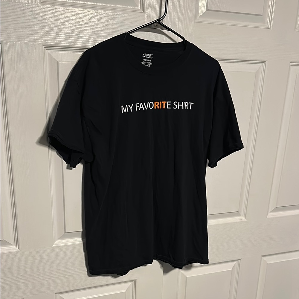 Port and Company RIT Black Short Sleeve Tee